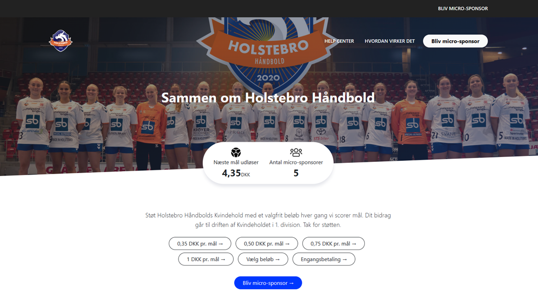 Bliv micro-sponsor